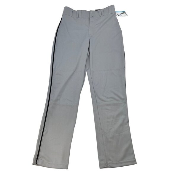 Champro Triple Crown Men’s Open Bottom Baseball Pants Gray/Black Size Medium New - Picture 1 of 10